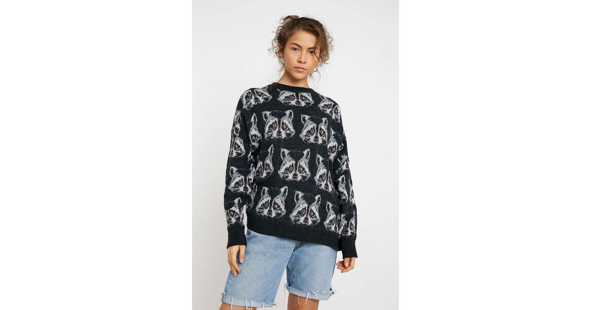 Urban Outfitters Uo Raccoon Jumper 