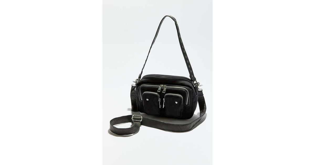 Nunoo Ellie Recycled Canvas Crossbody Bag in Black Lyst
