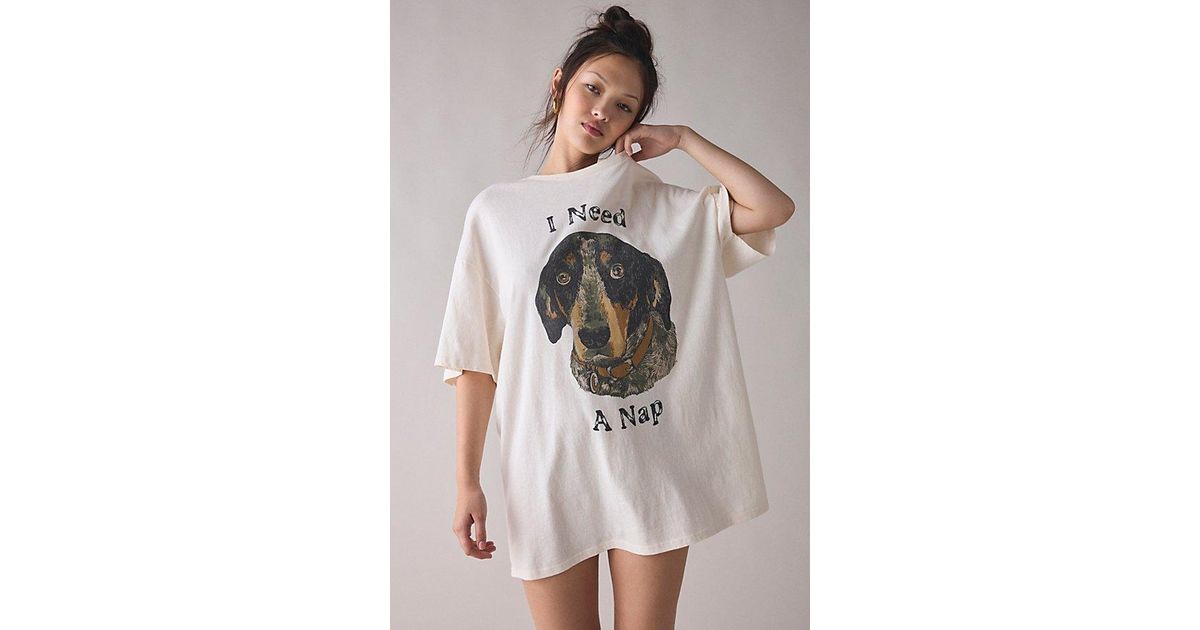 kimchi blue cat graphic t shirt dress A.Y Fashion | Kimchi Blue Cat Graphic T-Shirt Dress @urbanoutfitters  https://sovrn.co/1dtvhvg #women #womencollection #womensports  #womenfashion