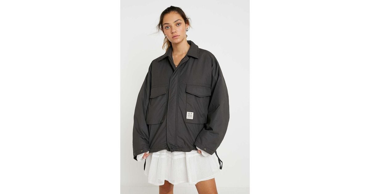 Urban Outfitters Synthetic Uo Rene Oversized Padded Jacket in Grey (Grey) |  Lyst UK