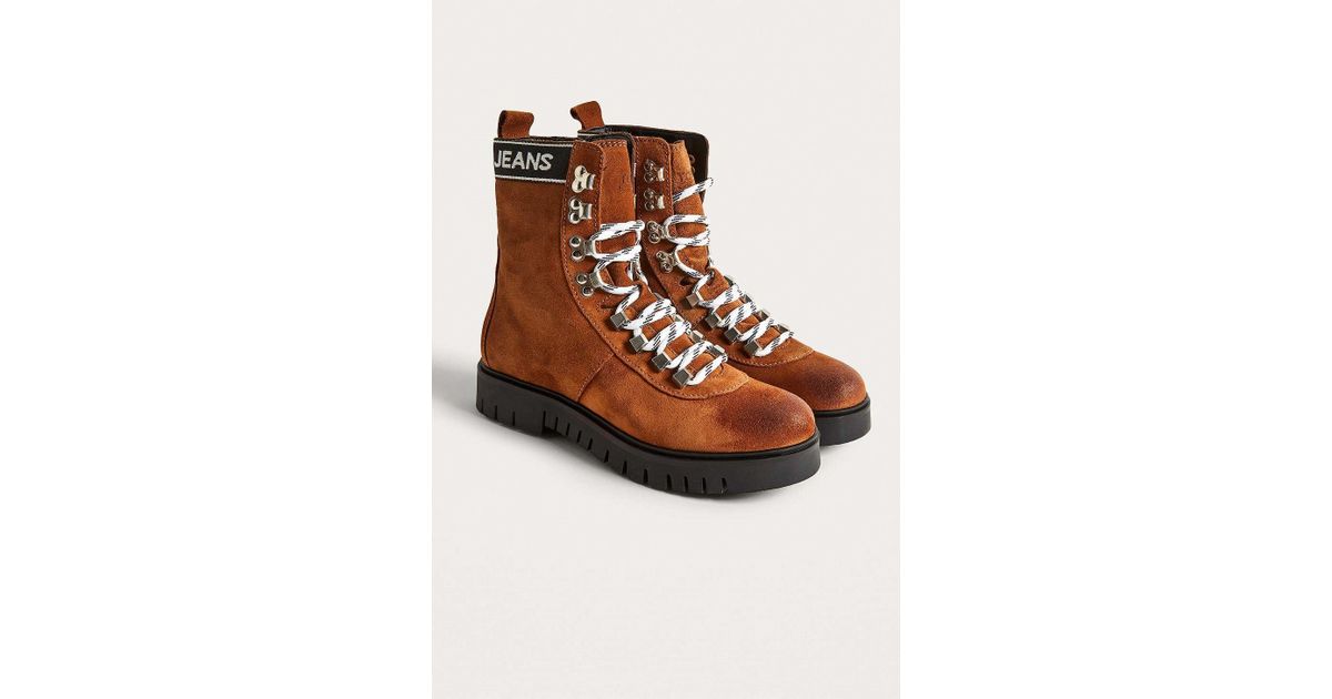 tommy jeans hiking boots