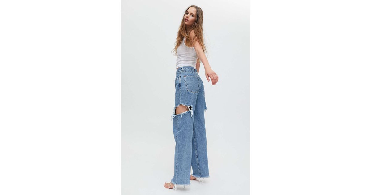 BDG Vintage Feel High-waisted Baggy Jean in Blue | Lyst Canada
