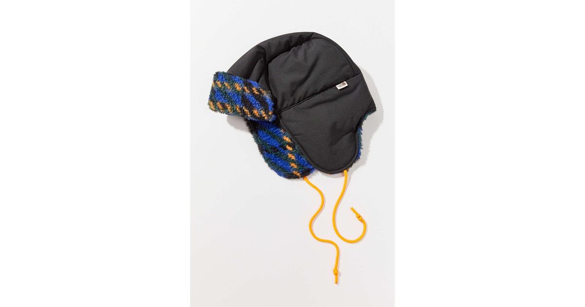 The North Face Recycled Ridge Fleece Trapper Hat in Black Lyst