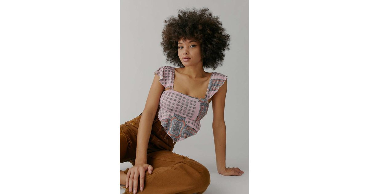 jasmine hanky hem top