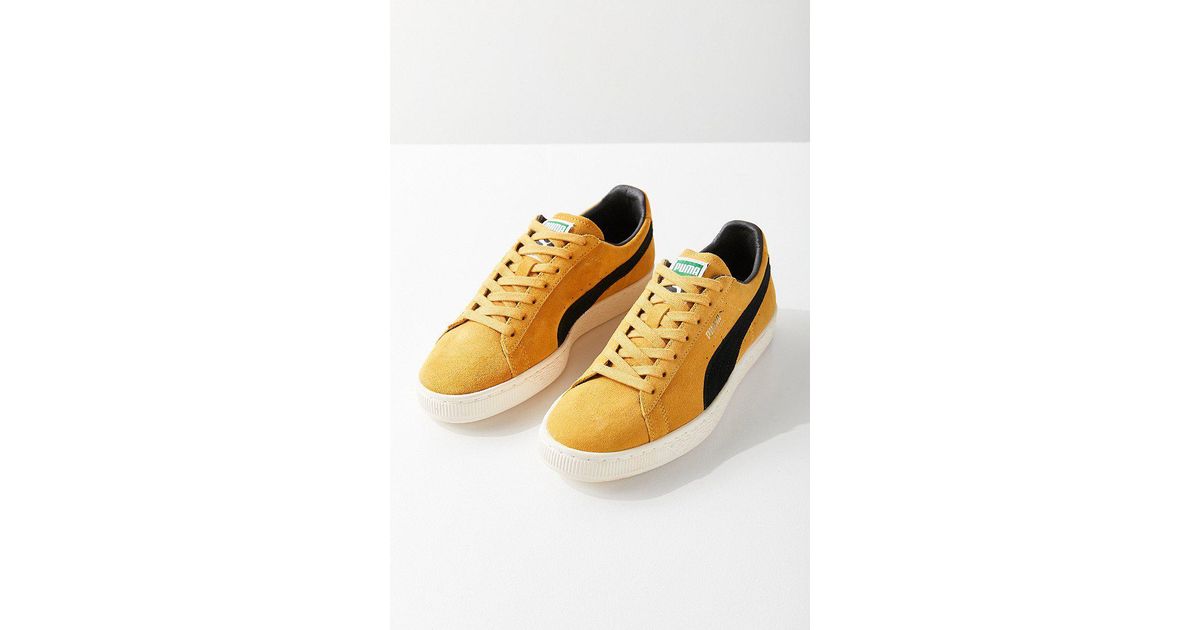 PUMA Puma Suede Classic Archive Sneaker in Mustard (Yellow) for Men | Lyst