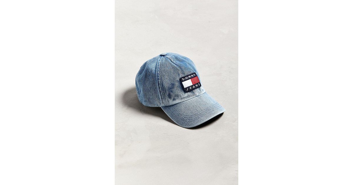 Tommy Hilfiger Tommy Jeans '90s Sailing Denim Baseball Hat in Blue for Men  | Lyst
