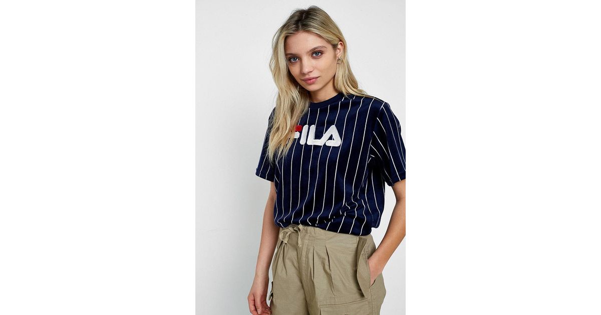 fila velour shirt