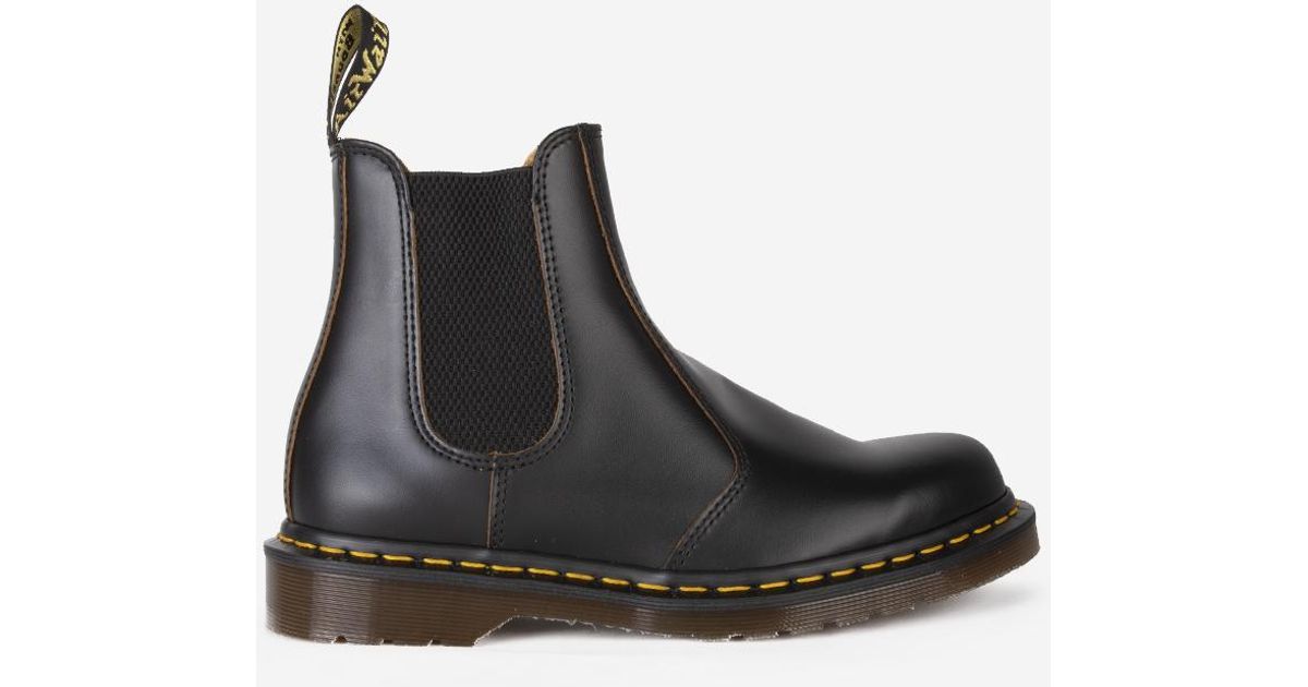 Dr. Martens Leather Stivaletti Chelsea 2976 in Black | Lyst
