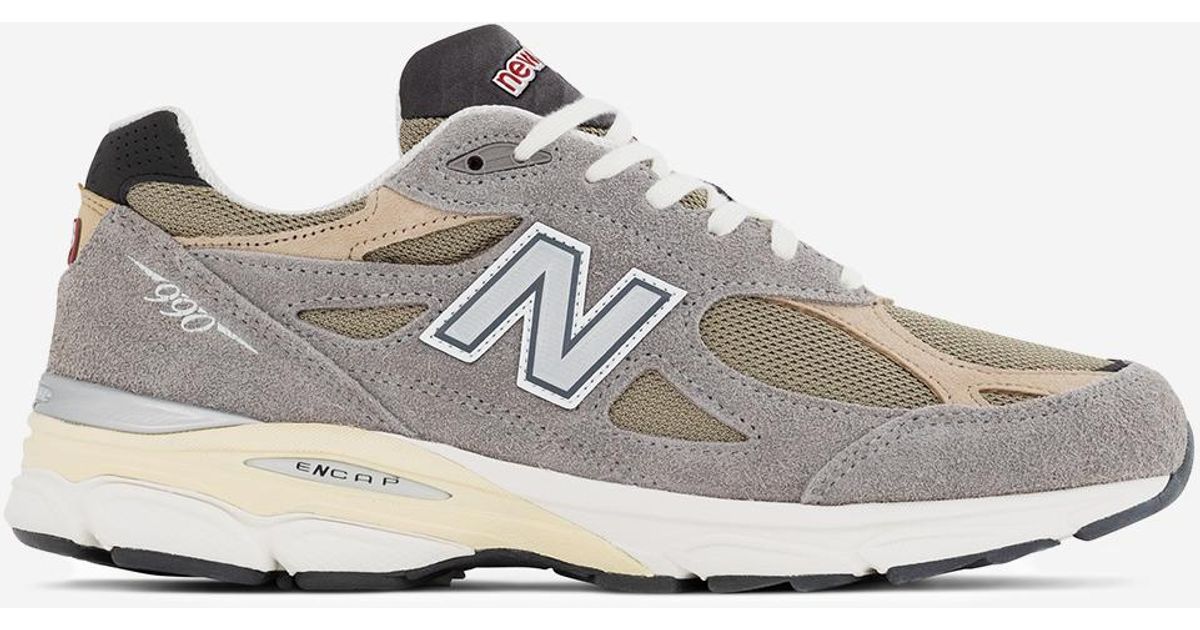 New Balance M990 Tg3 Made In Usa Sneakers in Grey (Grey) for Men | Lyst UK