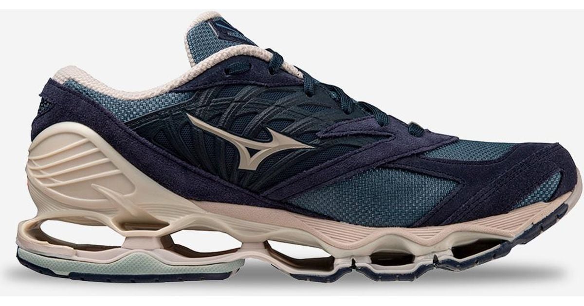 Mizuno Wave Prophecy Ls Sneakers in Blue for Men Lyst