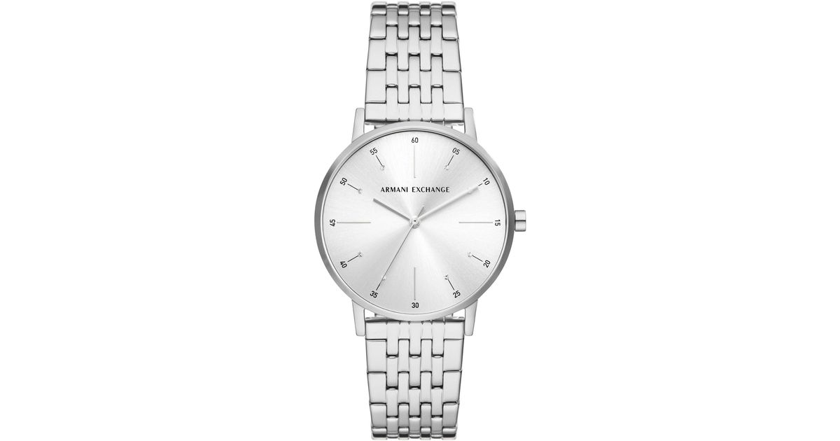 ARMANI EXCHANGE Armani Exchange Lola Watch in Metallic Lyst UK