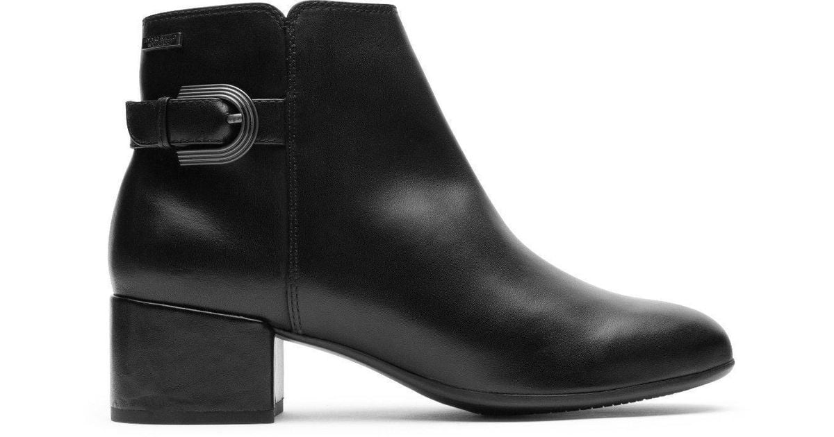 Rockport Total Motion Dove Belt Bootie Black Lyst UK