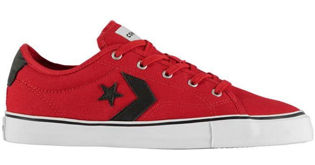 converse hi top replay trainers