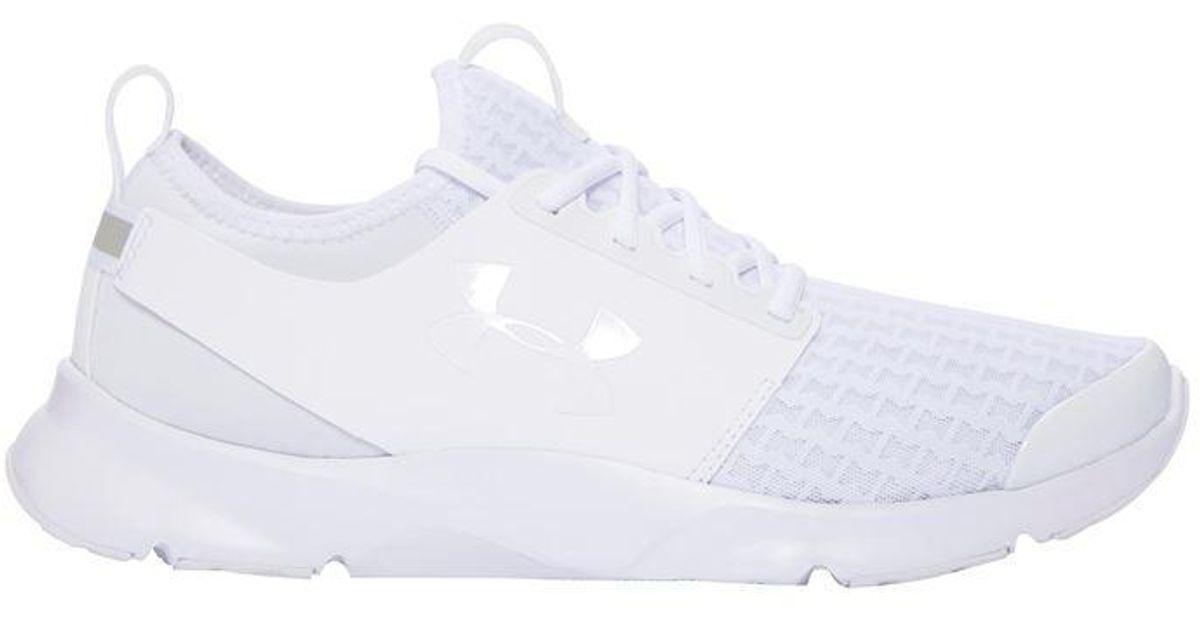 under armour drift mens trainers white