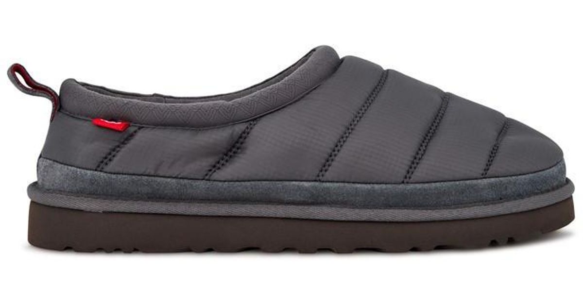 UGG Tasman Puffer Slippers in Grey for Men Lyst UK