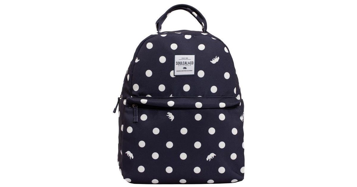 SoulCal & Co California Cal Top Handle Backpack in Blue | Lyst UK