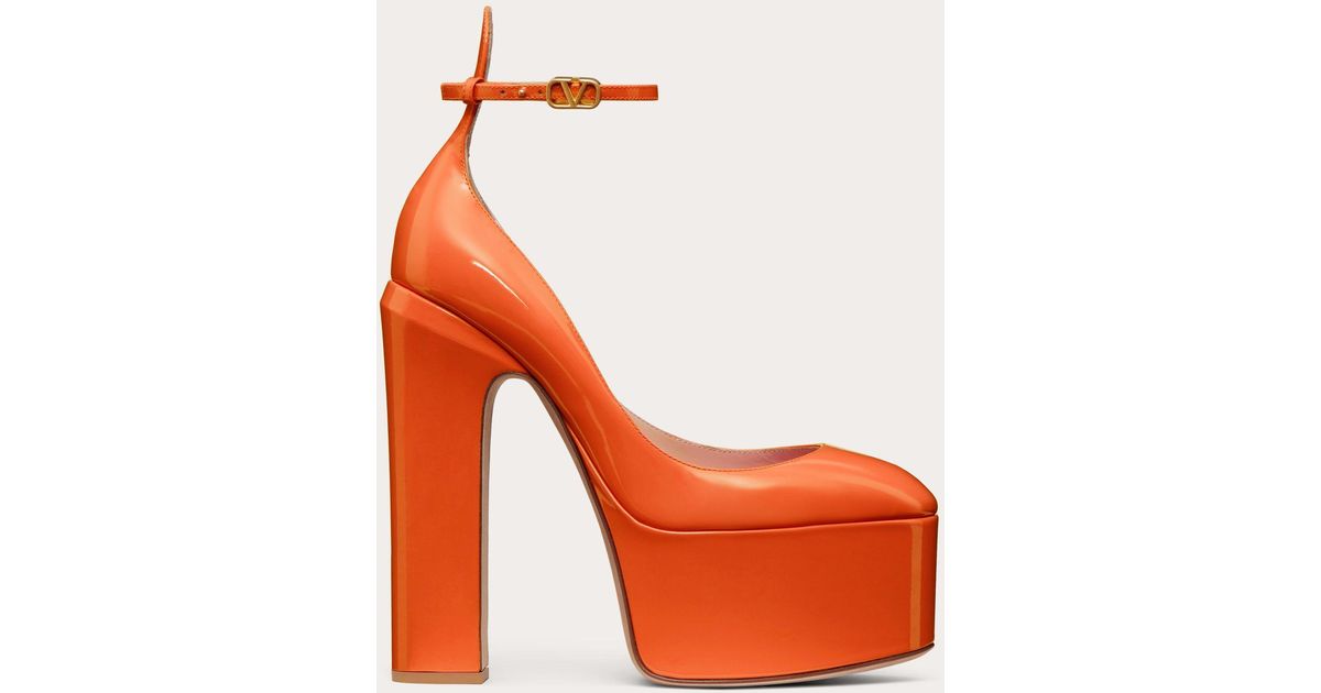 Valentino shoes orange sale