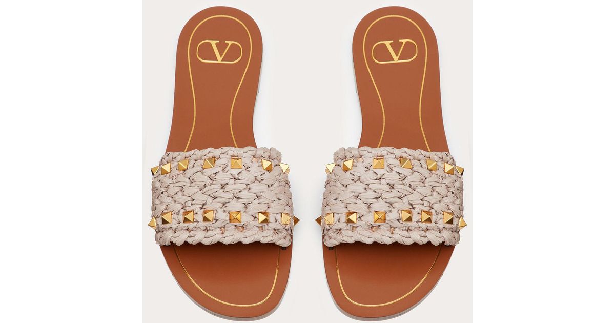valentino poudre slides