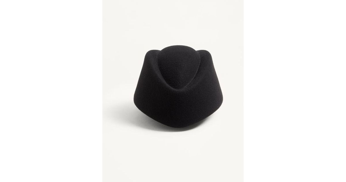 Valentino Garavani Men Black Cotton Hat