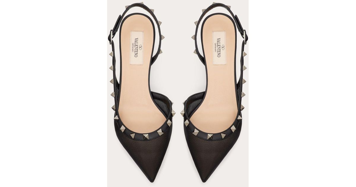 valentino mesh pumps