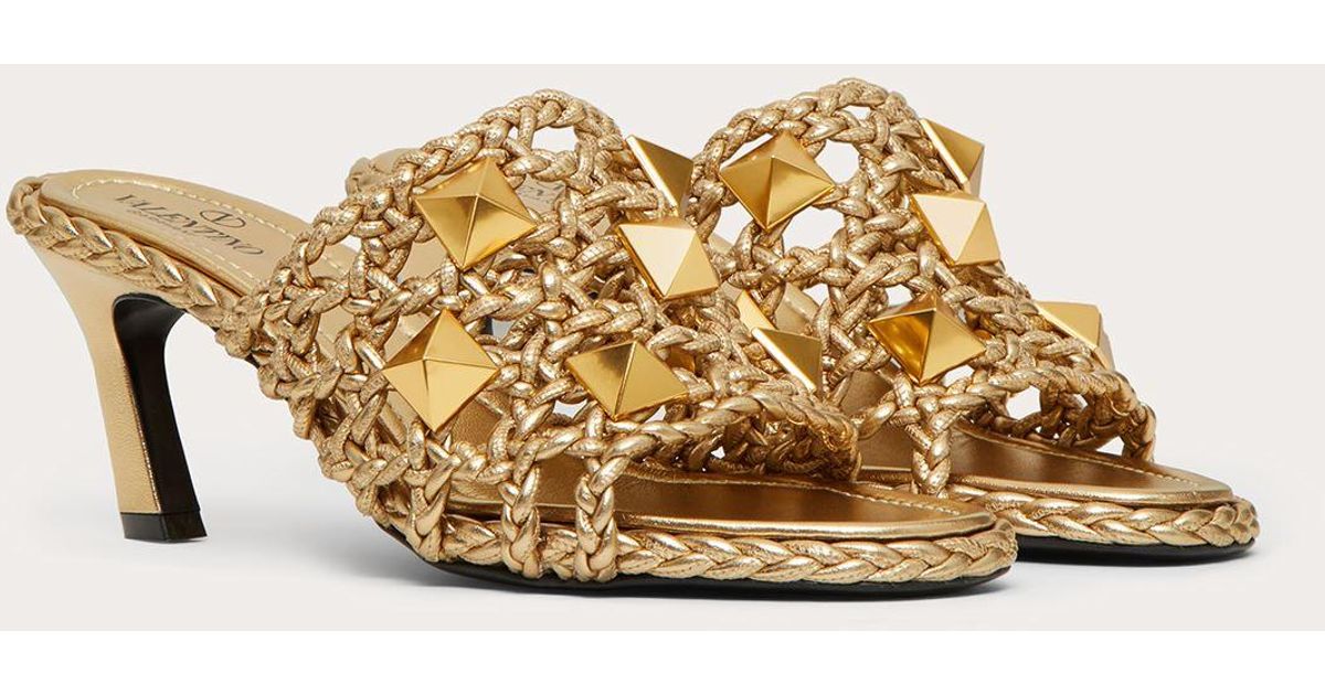 valentino stud slide