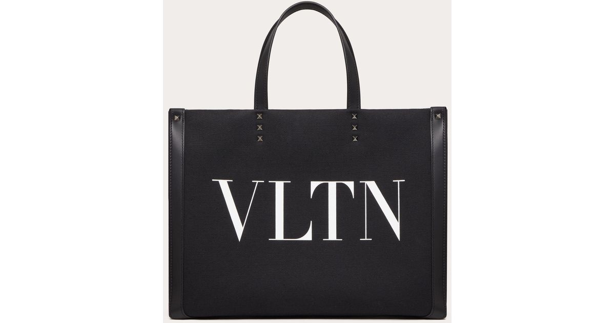 Valentino Canvas VLTN Backpack - Backpacks, Handbags