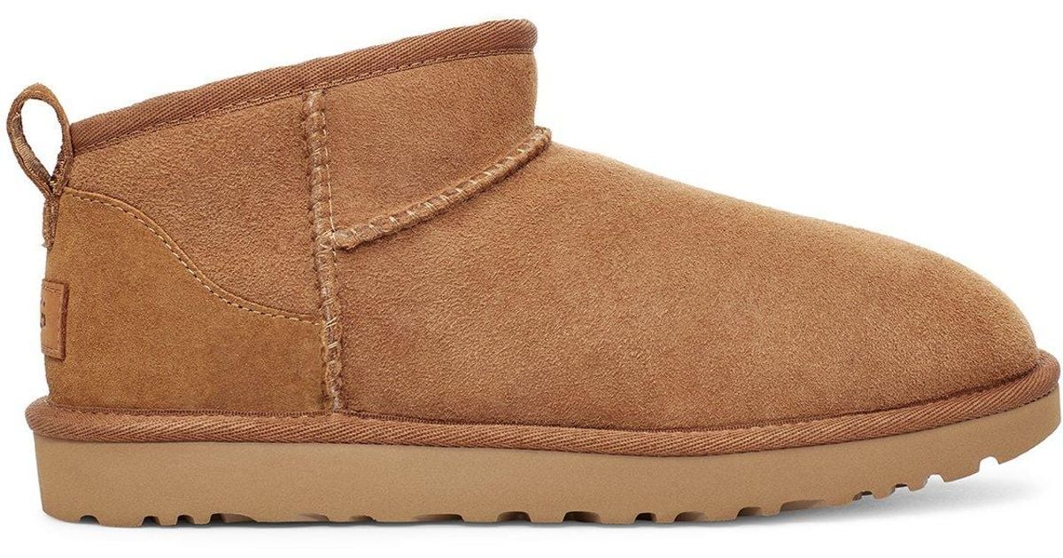 UGG Classic Ultra Mini Boot in Chestnut (Brown) - Save 46% - Lyst