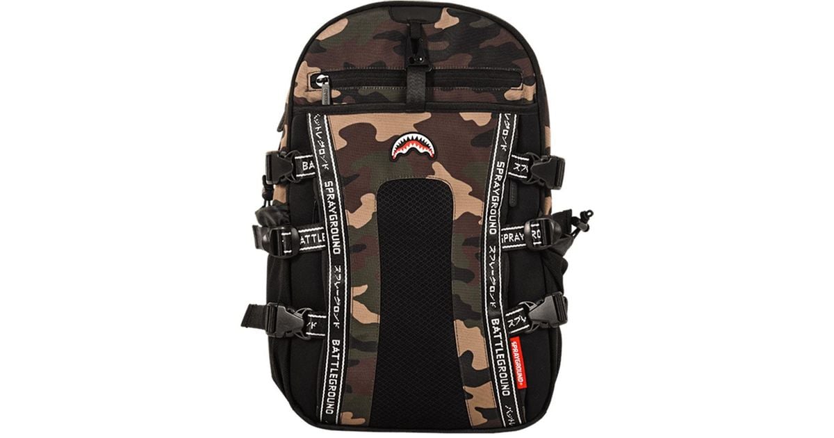 Sprayground Synthetic Nomad Backpack in Black for Men - Lyst
