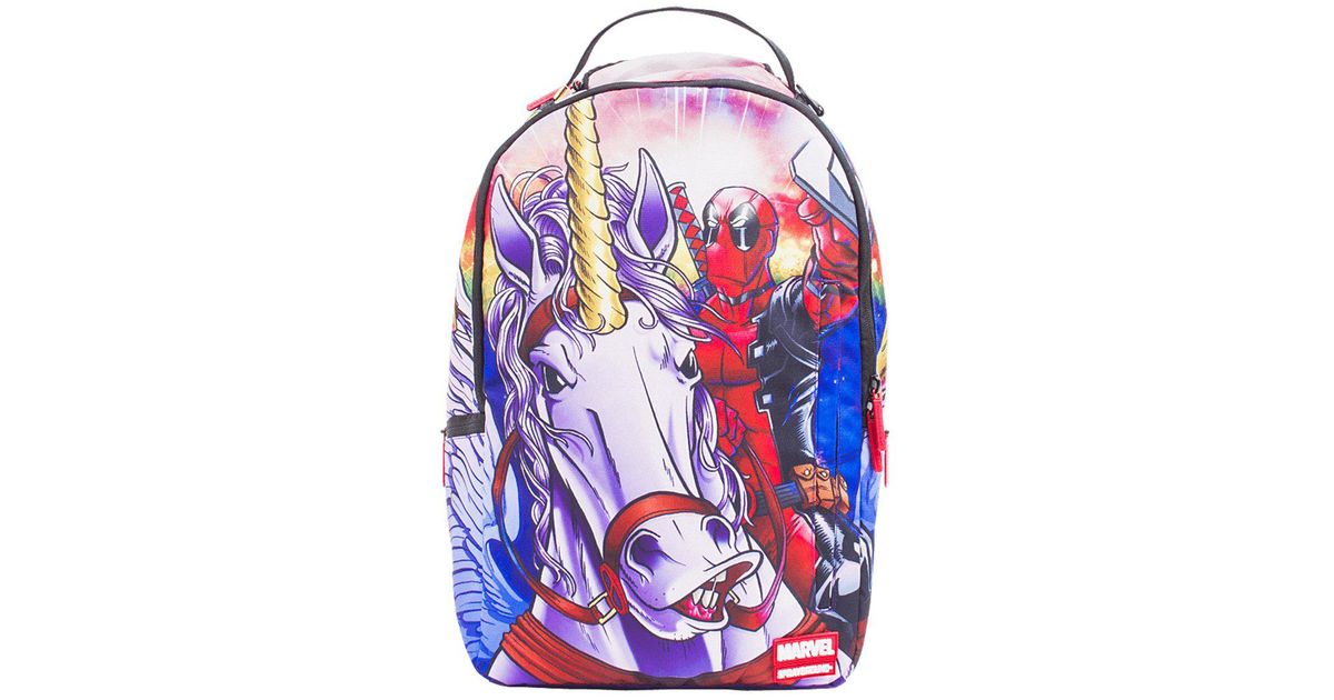 sprayground deadpool unicorn