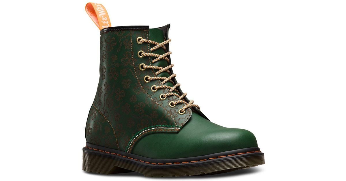 dr martens shamrock boots