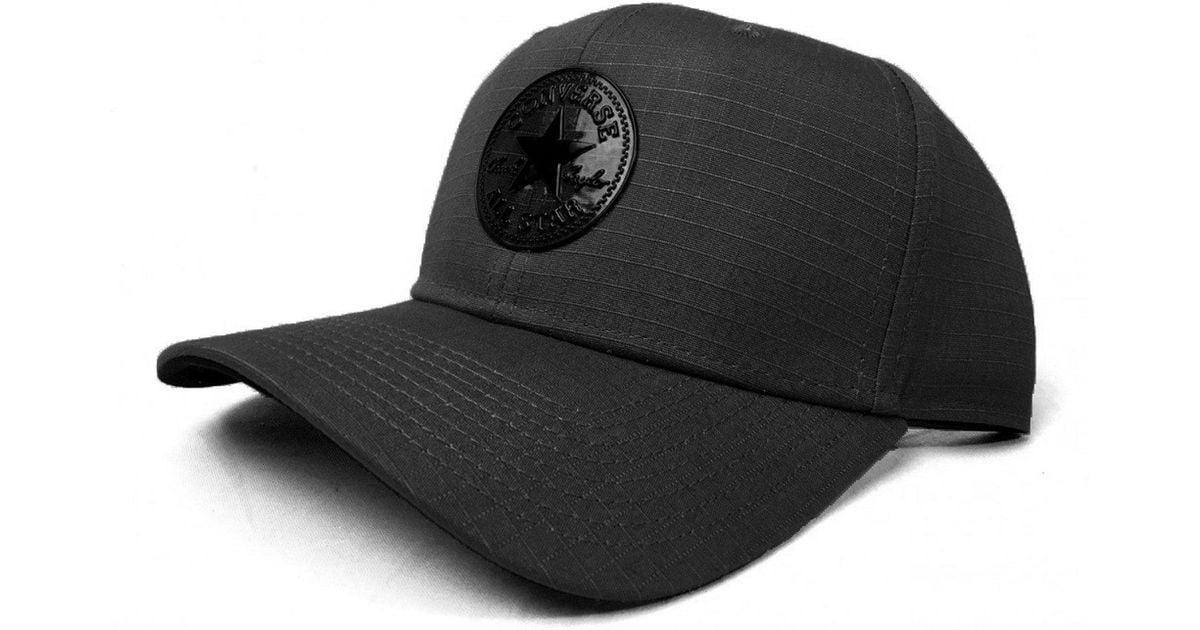 converse black cap