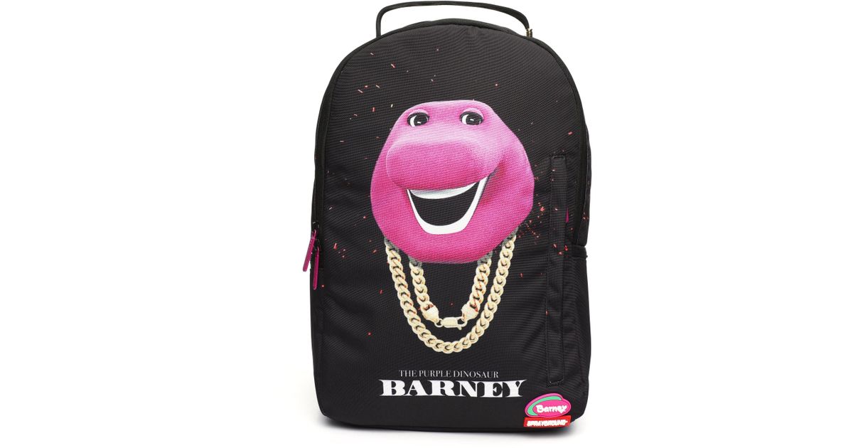 barney sprayground bookbag