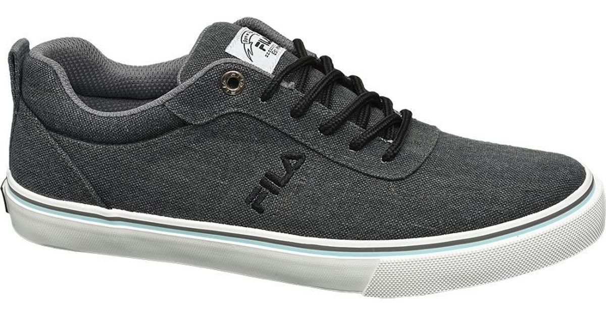 Fila Donkergrijs Canvas Sneakers in het Zwart voor heren - Lyst