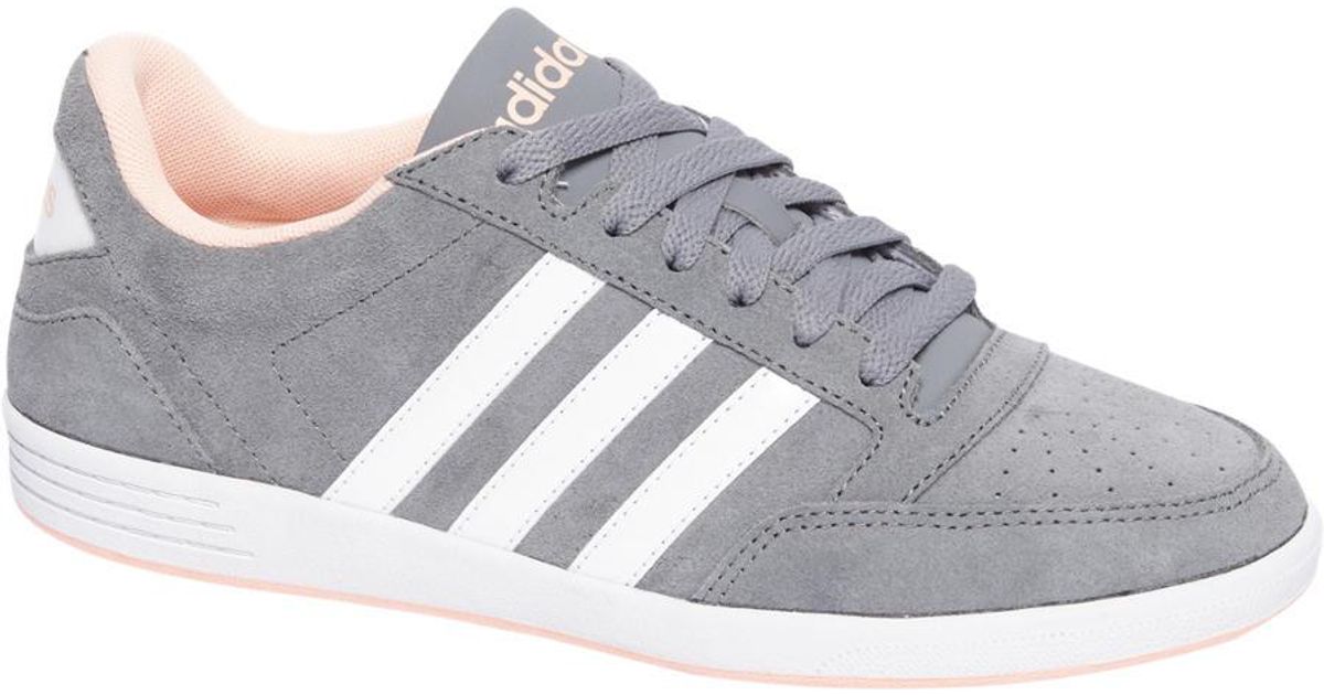 adidas Grijze Hoops Vl Low in het Grijs - Lyst