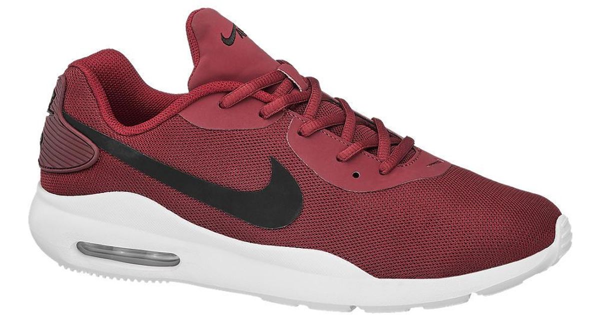 Nike Donkerrode Air Max Oketo in het Rood voor heren - Lyst