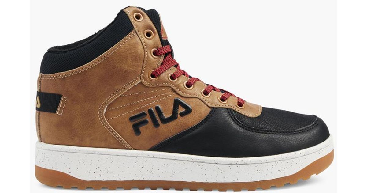 Fila Rubber E Halfhoge Sneaker in het Bruin voor heren - Lyst