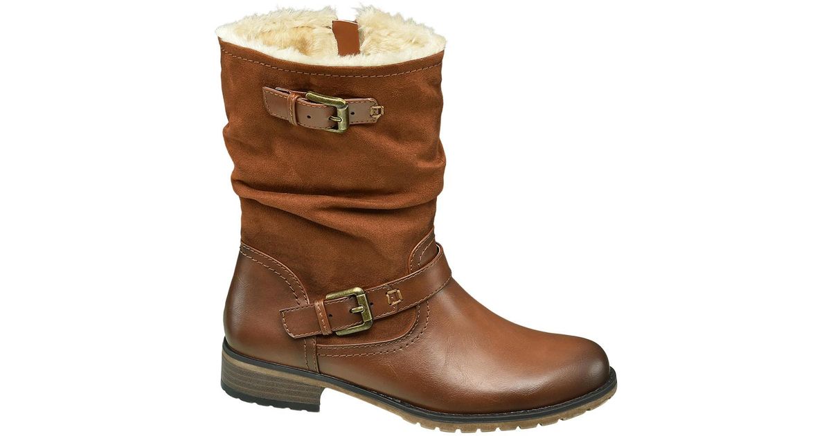 landrover Rubber E Laars Gevoerd in het Bruin - Lyst