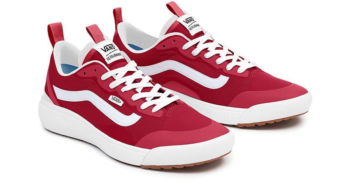 Vans hot sale red ultrarange