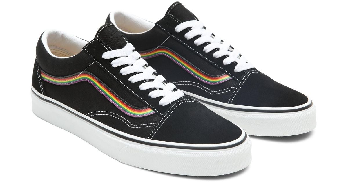 Vans Pride Old Skool Schuhe in Schwarz Lyst DE