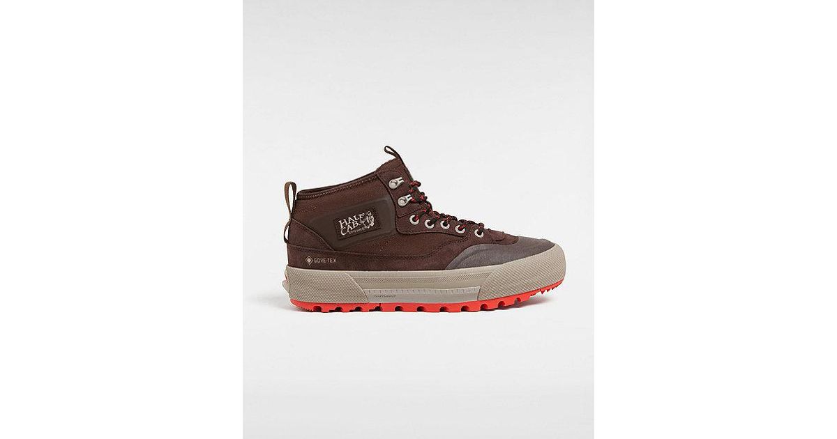 Vans Mte Half Cab Gore Tex Shoes Bitter Chocolat in Brown Lyst UK