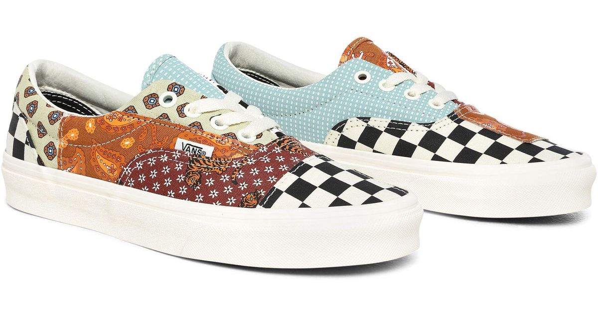 vans tiger patchwork era