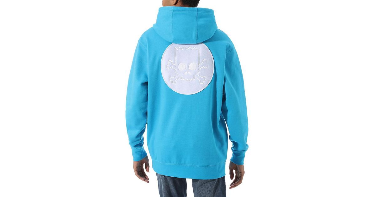 the simpsons x vans bart pullover moletom com capuz