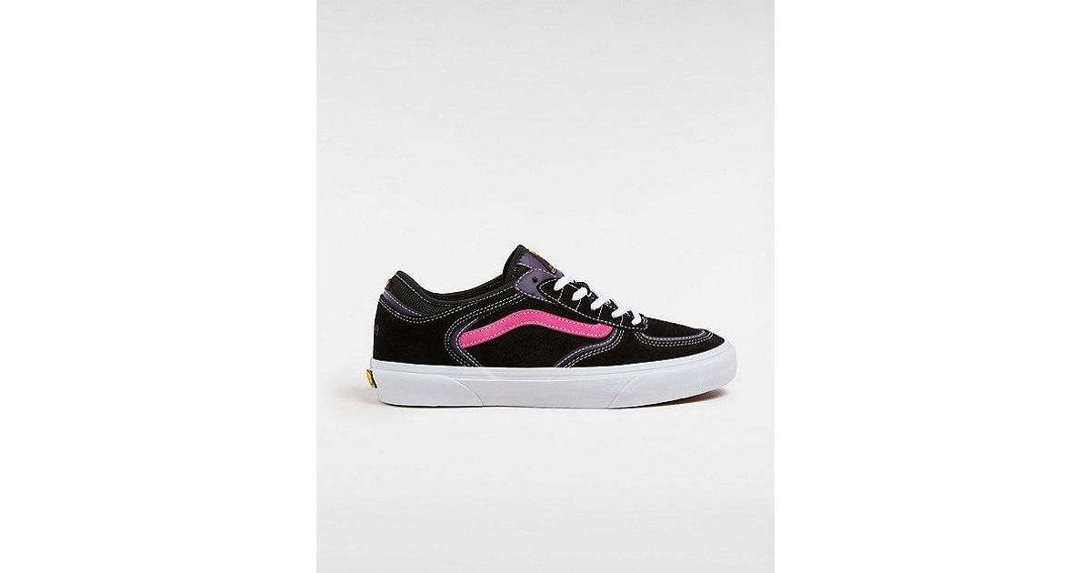 Rowley Zapatillas Black Pink Vans Skate Rowley Shoes In Pink Lyst UK