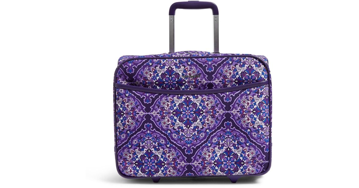Vera Bradley Rolling Work Bag in Purple Lyst