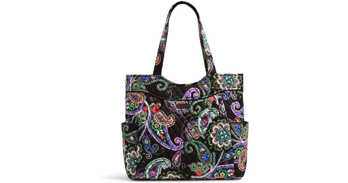 vera bradley pleated tote