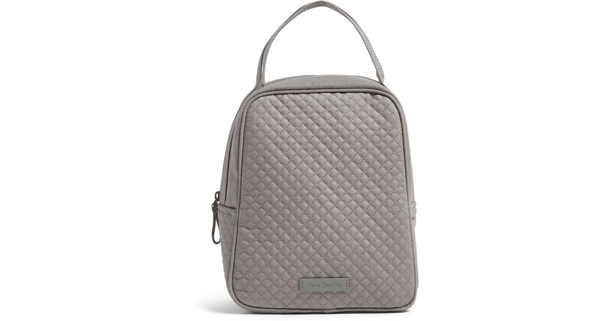 vera bradley gray lunch box