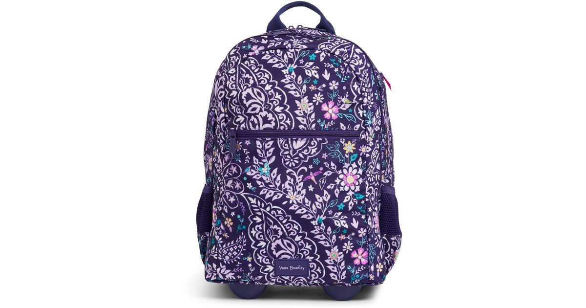 vera bradley rolling backpack