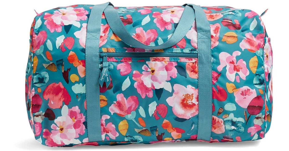vera bradley packable duffel