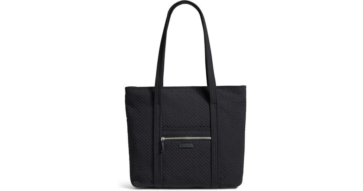 iconic vera tote black