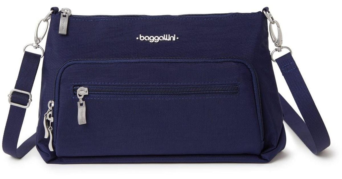 Baggallini Daytoday Crossbody Bag in Blue Lyst